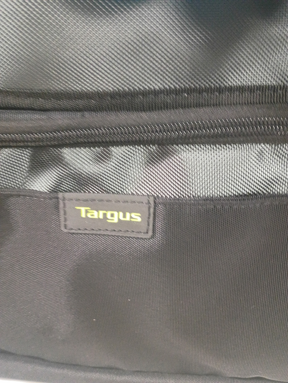 Targus Black and Gray Laptop Briefcase with Yellow Accents - Picture 5 of 10